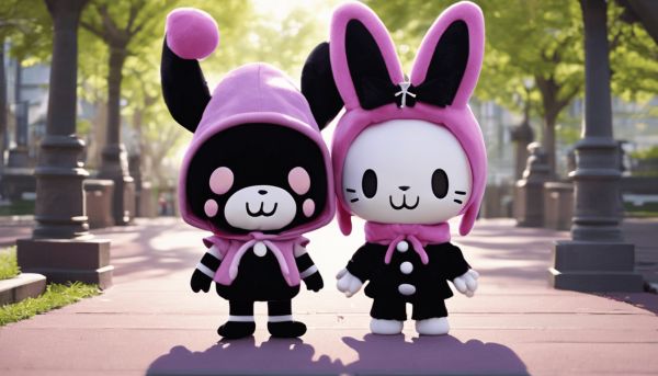Kuromi et My Melody : la rivalité des personnages Sanrio