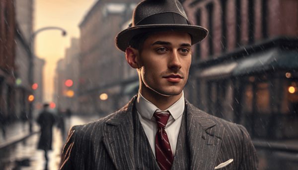 Maîtriser le style avec les vêtements masculins des années 20