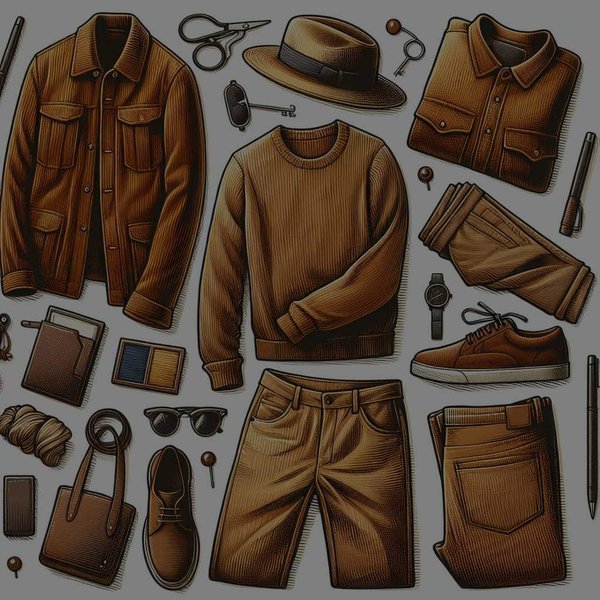 Quels conseils pour assortir des vêtements en velours côtelé sans paraître démodé?