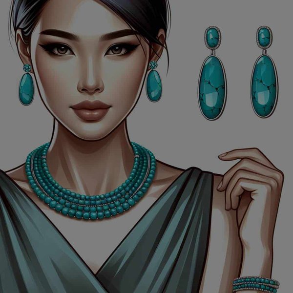 Comment porter des bijoux en turquoise de manière sophistiquée et actuelle?